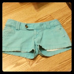 Baby blue RED CAMEL women size 0 Jean shorts